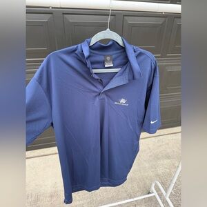 Nike Dri-FIT Briggs Ranch Navy Blue Golf Polo Shirt